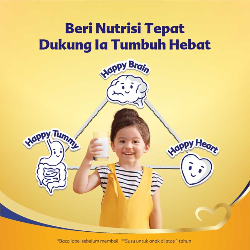 SUSU BEBELAC TAHAP 3 ( 1-3 TAHUN 3KG / 3000G) RASA VANILA / MADU