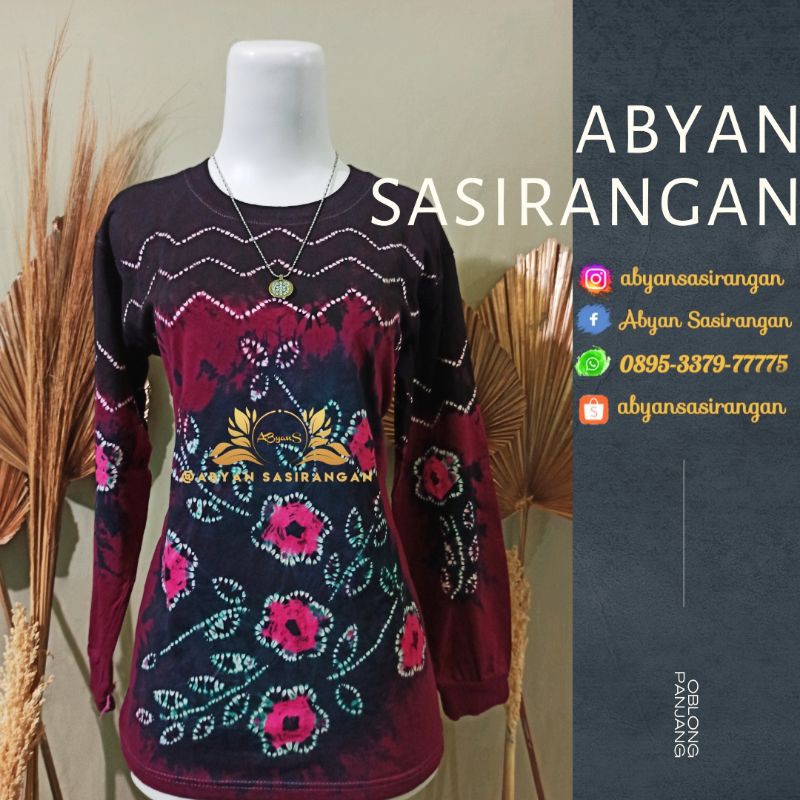 Kaos Sasirangan By Abyansasirangan Sasirangan Banjarmasin Batik Kalsel Etnik Tiedye Handmade Shopee Indonesia