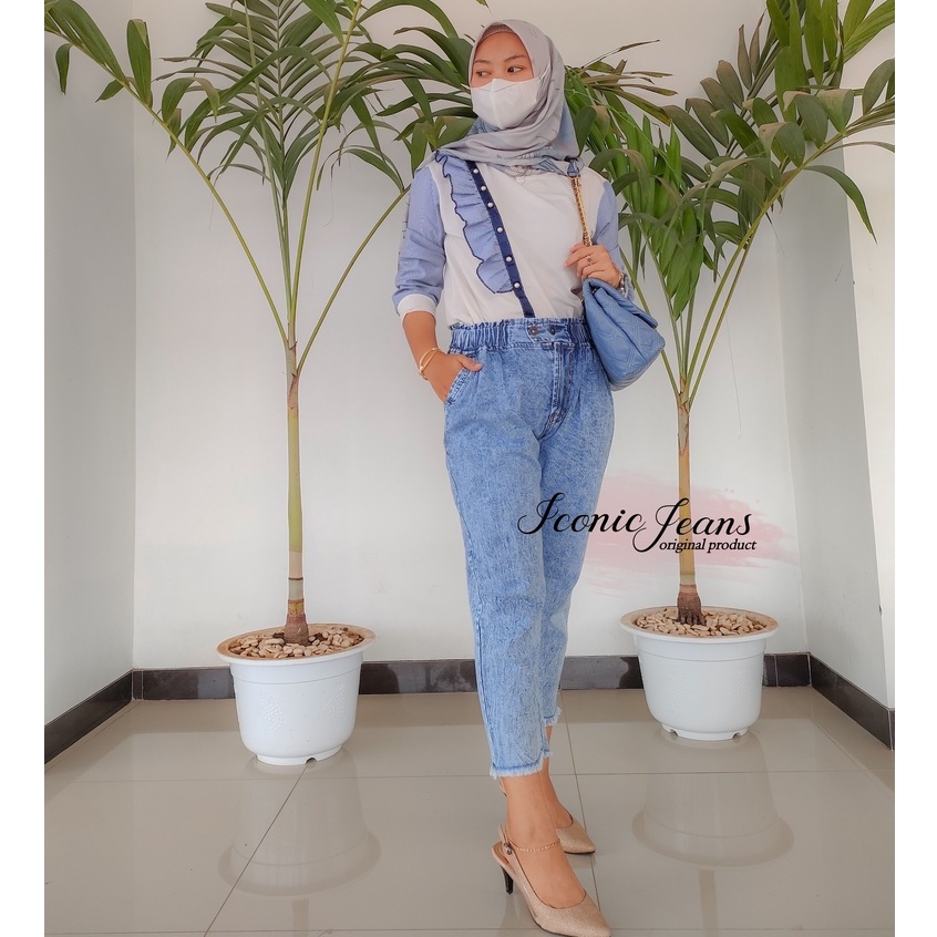 FEYA BOYFRIEND JEANS/ CELANA BOYFRIEND 7/9 KOREAN STYLE