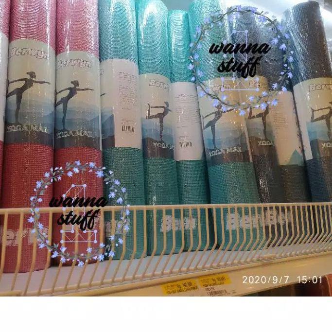 ❉ berwyn matras yoga / yoga matt /ace Hardware Matras Yoga Berwyn. Grey, Pink, Blue & Tosca / Berwyn