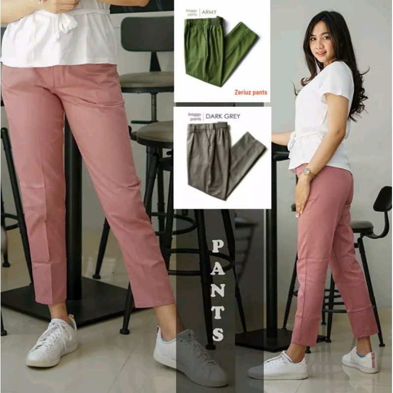 CELANA CEWEK PREMIUM-DUSTY PINK