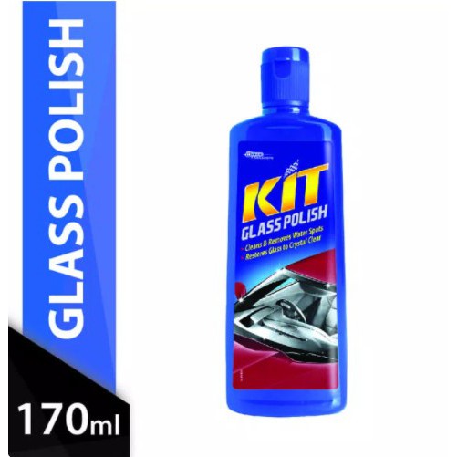 Kit Glass Polish 170mL Poles Kaca Mobil Anti Water Spot Jamur Goresan Baret