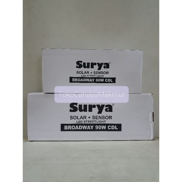 Lampu Jalan PJU Led Solar Cell + Sensor 60w,90w Broadway Tenaga Surya