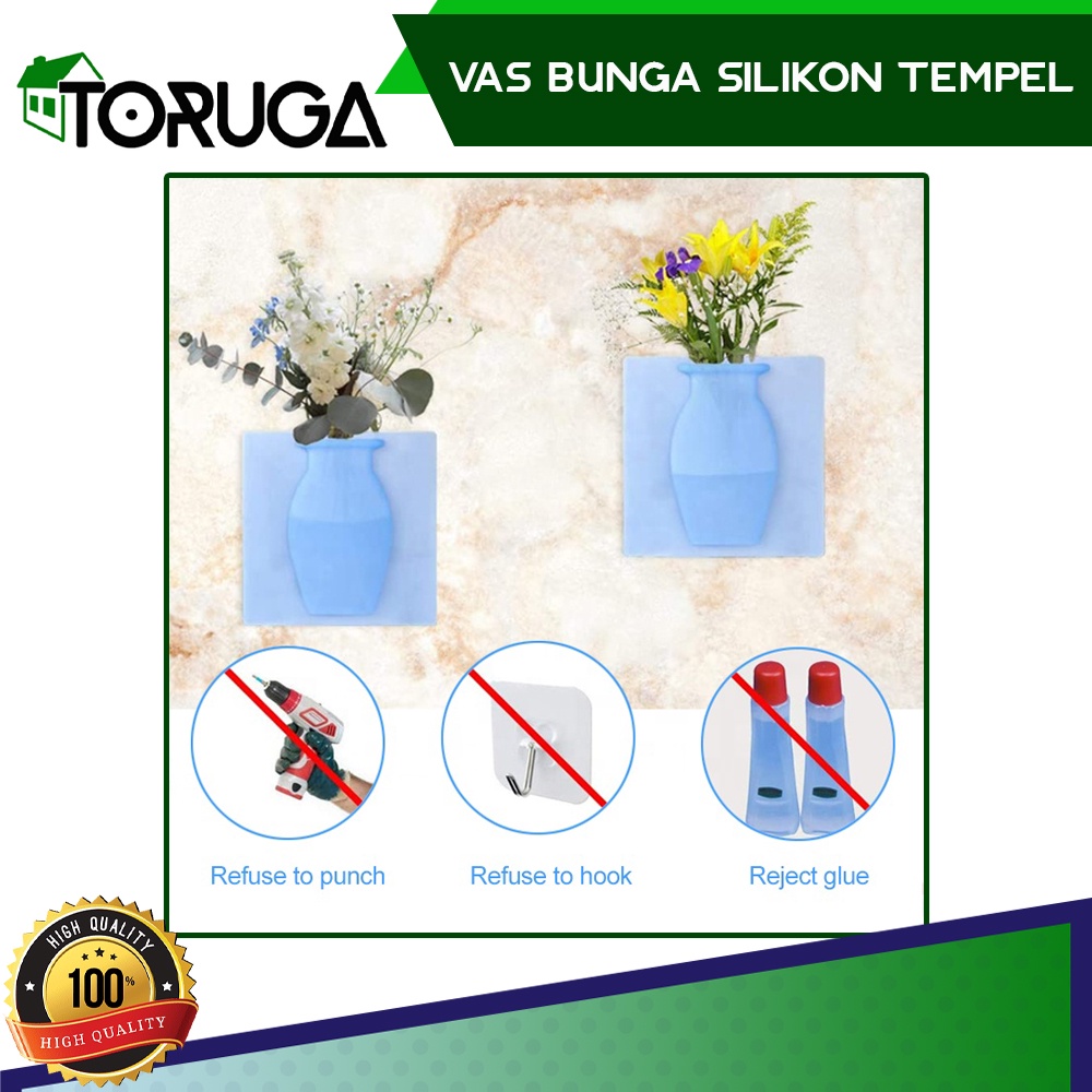VAS BUNGA Unik vas bunga tempel Vas bunga ajaib silicon