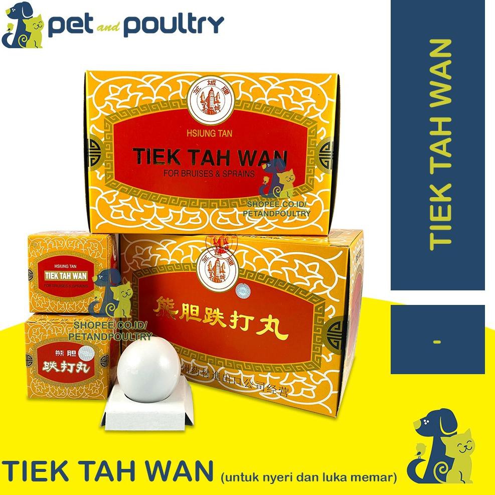 Terbaru HSIUNG TAN TIEK TAH WAN - OBAT MEMAR AYAM BURUNG - TETAWAN / TE TA WAN / TIEH TA WAN - KHUSU