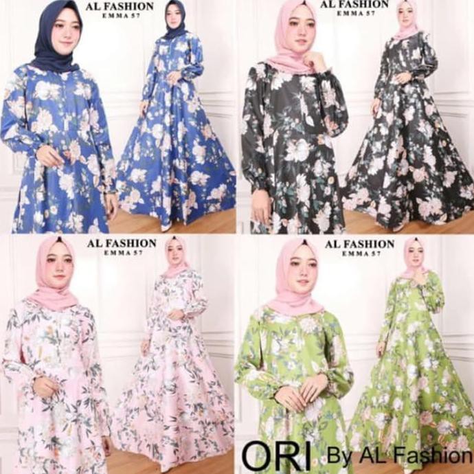 ATASAN MUSLIM JAHITAN RAPI GAMIS SYARI MAXI EMMA 4 / BAJU MUSLIM/ PAKAIAN MUSLIM CV2