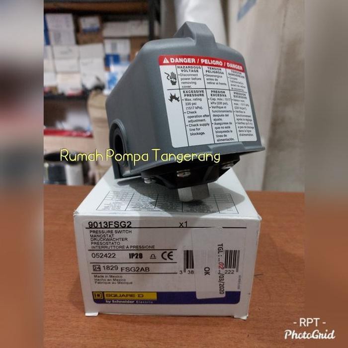 Otomatis pompa air pressure switch groundfos otomatis square d ORI