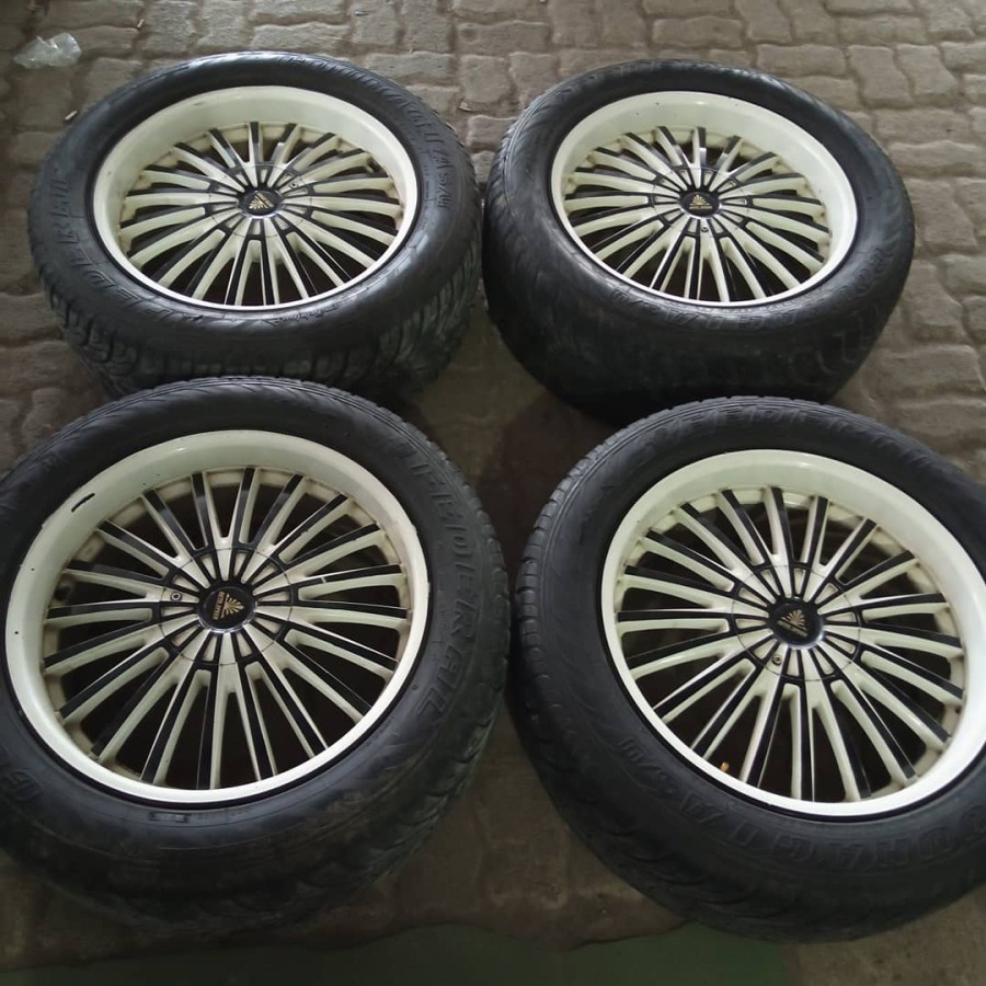 velg mobil bekas ring 20 model racing untuk mobil pajero fortuner plus ban