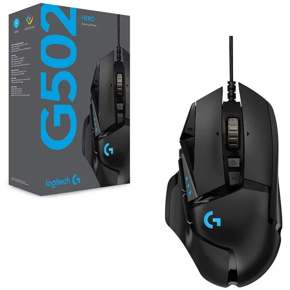 Logitech G502 / G 502 Hero Gaming Mouse