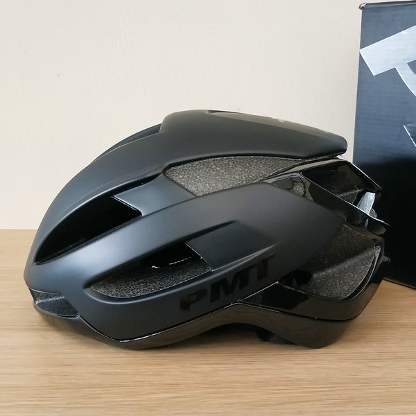 Helm Sepeda PMT Helmet tipe Aero K02 Black