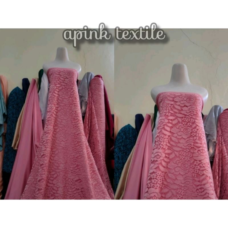 kain brokat premium / bahan brokat kebaya meteran / kain Bridesmaids nikahan /