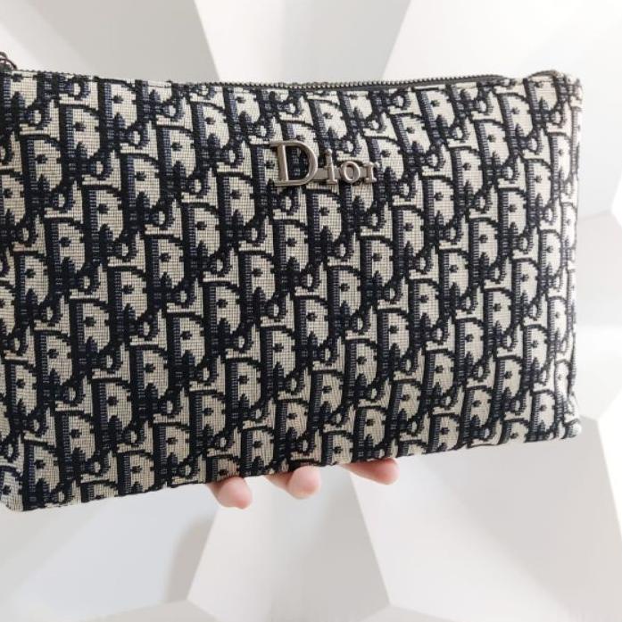 Terjangkau CLUTCH DIOR SLING HANDBAG KANVAS PRIA WANITA IMPOR