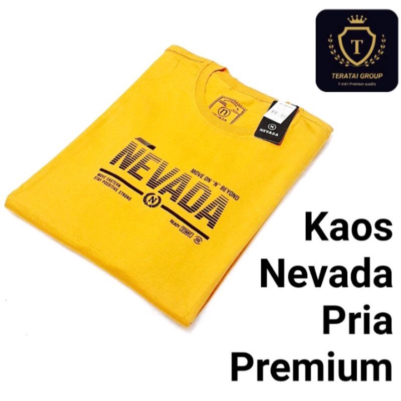 kaos Nevada cowok premium terbaru kaos cowok model kekinian kaos cowok cewek model terbaru