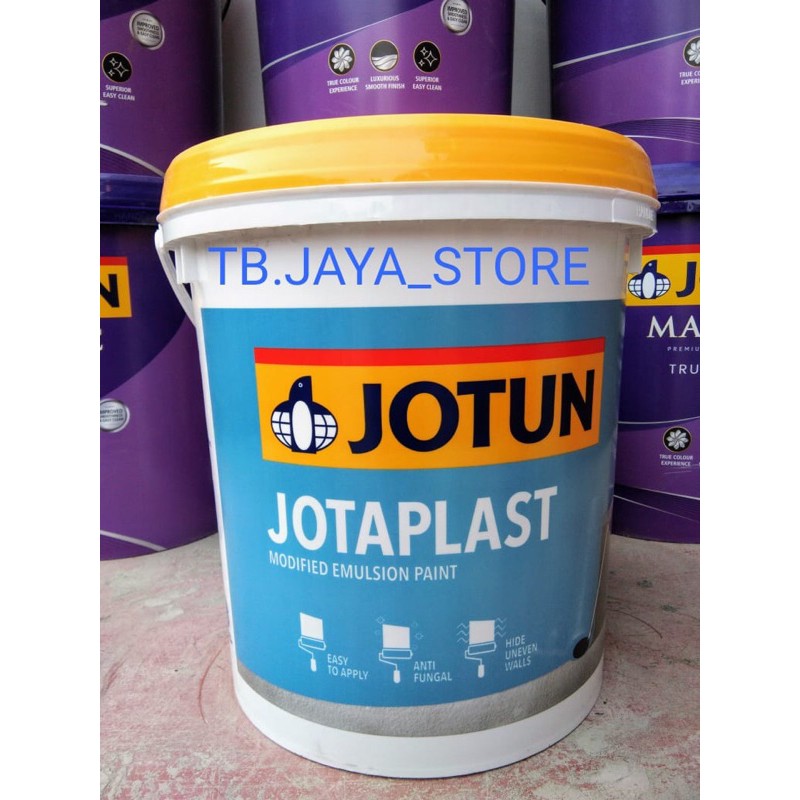 Jual Jotun Jotaplast Putih New White Cat Tembok Interior Jotun New White 25 Kg Shopee 0565