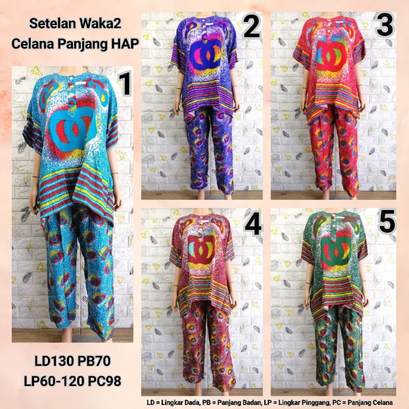 Setelan RC Waka Waka HAP LD 140 Busui Friendly OO + 2HT