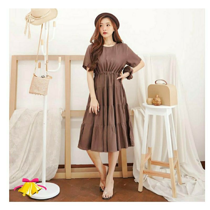 DRESS SASYA dress jumbo sabrina/dress big size/dress wanita/selva dress