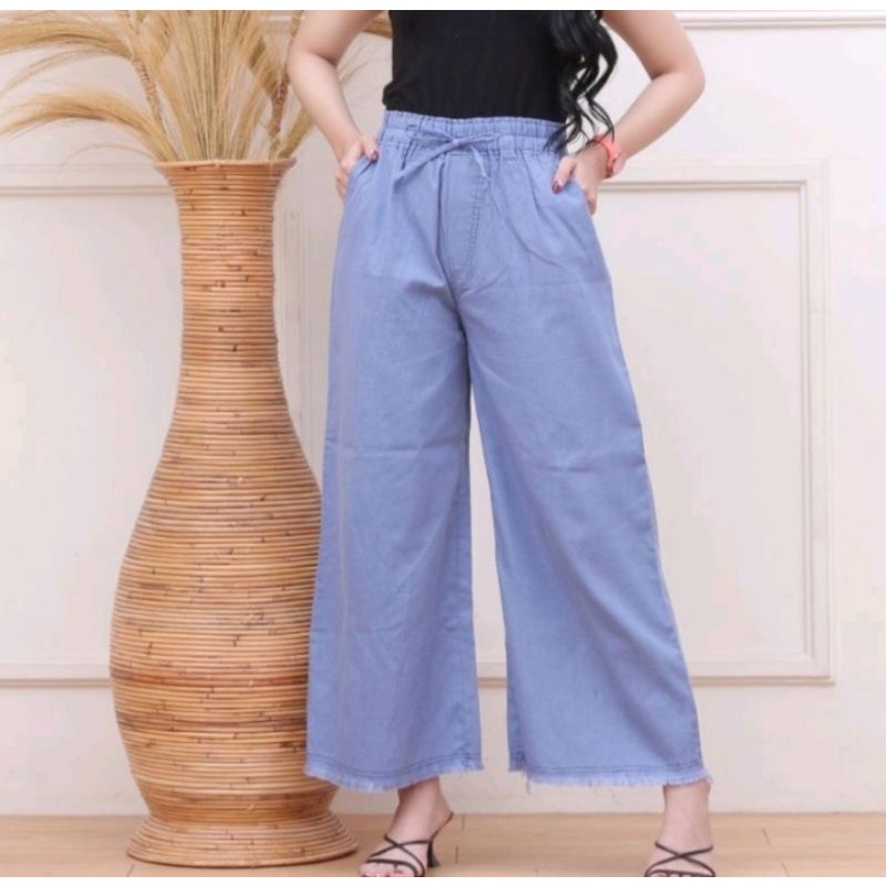 [COD] CELANA KULOT RAWIS/SEMI LEVIS KOREAN STEL TERLARIS-Kulot rawis