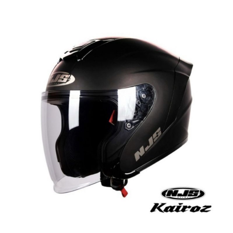 Helm NJS Kairoz Black Doff NEW