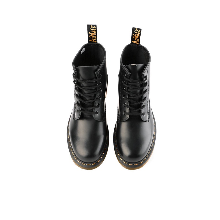 SEPATU BOOT PRIA DR MARTENS ORIGINAL DOCMART 101 YS BLACK SMOOTH