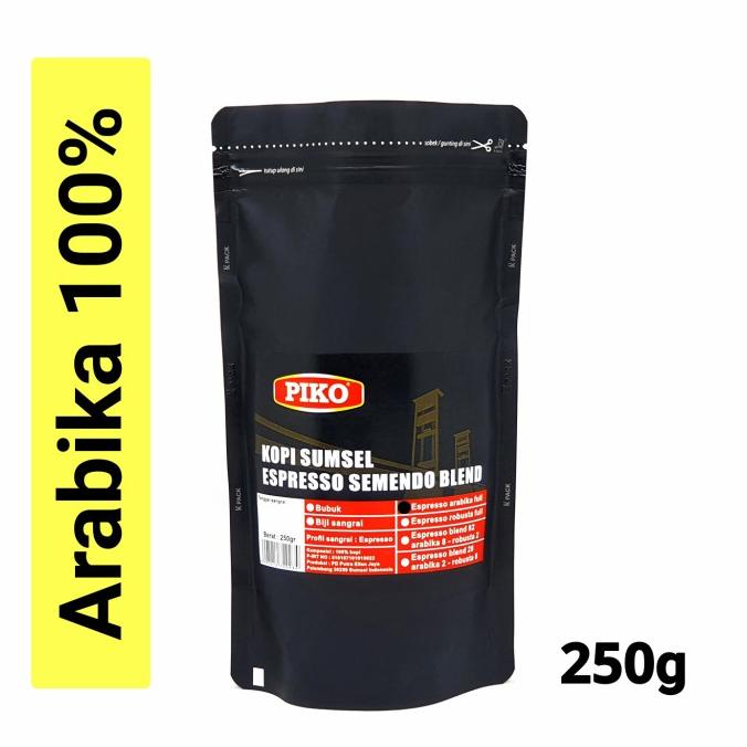 

[ COD ] Biji kopi espresso 100% arabika Semendo blend 250gr kopi Piko DISKON Kode 1266