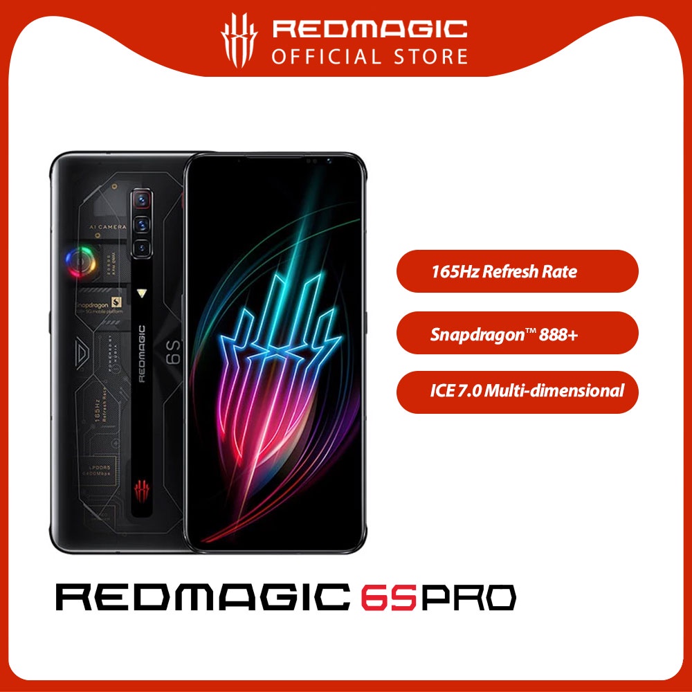 REDMAGIC Red Magic 6S Pro 16/256GB Ghost (Transparent) Snapdragon 888+-0