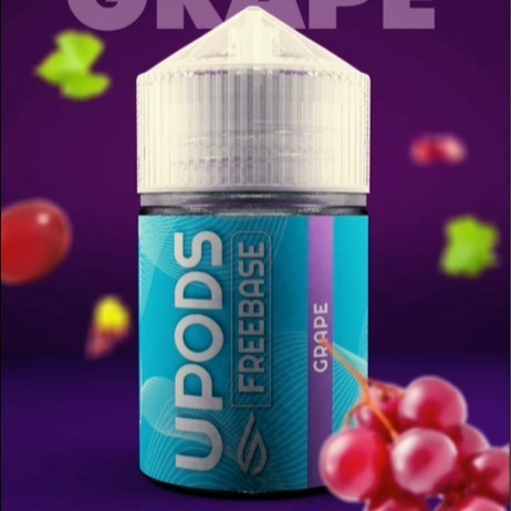 UPODS FREEBASE LIQUID 60ML SERIES 100% AUTHENTIC FREEBASE LIQUID