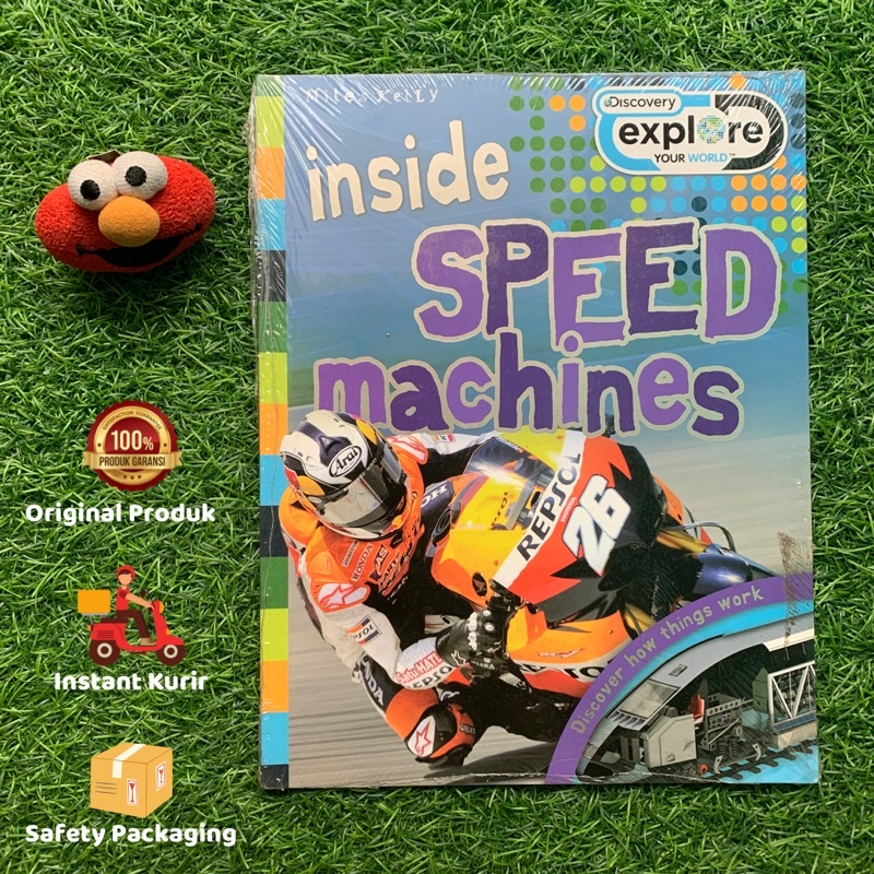 (New) Inside Speed Machines by Miles Kelly - Buku Pengetahuan Anak