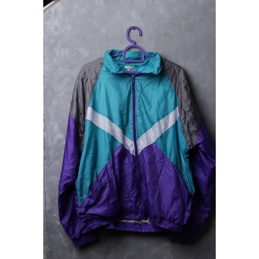 jaket colorblock second (vintage)