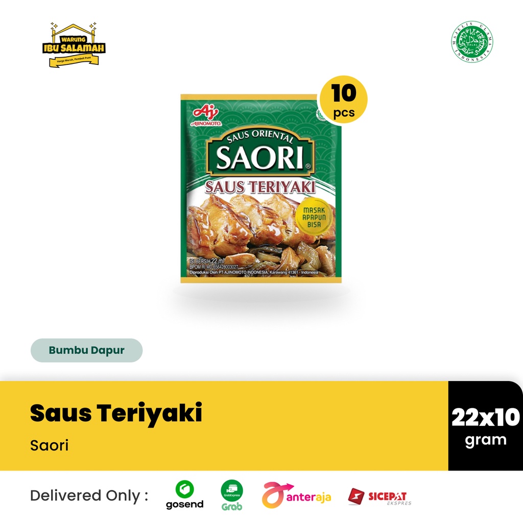 

Saori Saus Teriyaki Sachet - [SERENCENG]