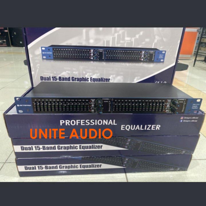 Equalizer ZETAPRO EQX 215+ Subwoofer EQX 215 Plus Subwoofer Original