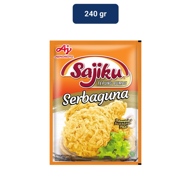 

Sajiku Tepung Serbaguna Bks 240g