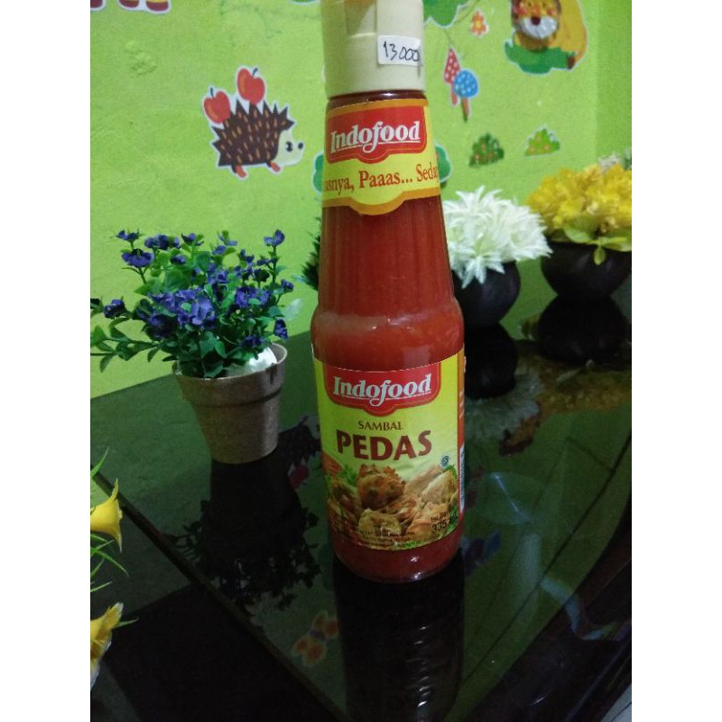 

Saus sambal indofood pedas botol