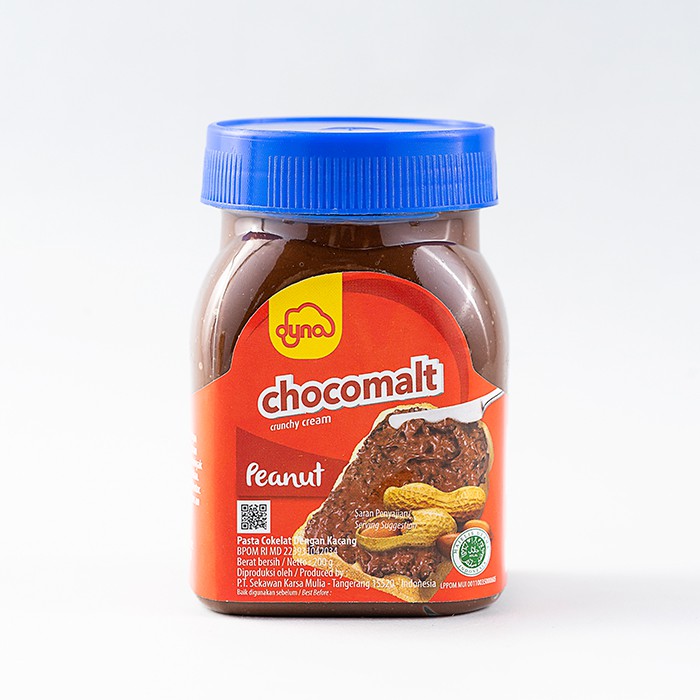 

Selai Coklat Kacang - Dyna Chocmaltin Crunchy Peanut 200gr