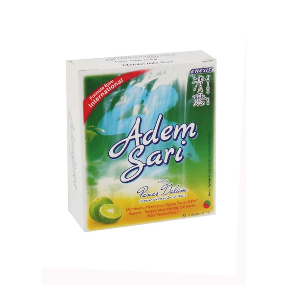 

Adem Sari Minuman Penyejuk 6X7g