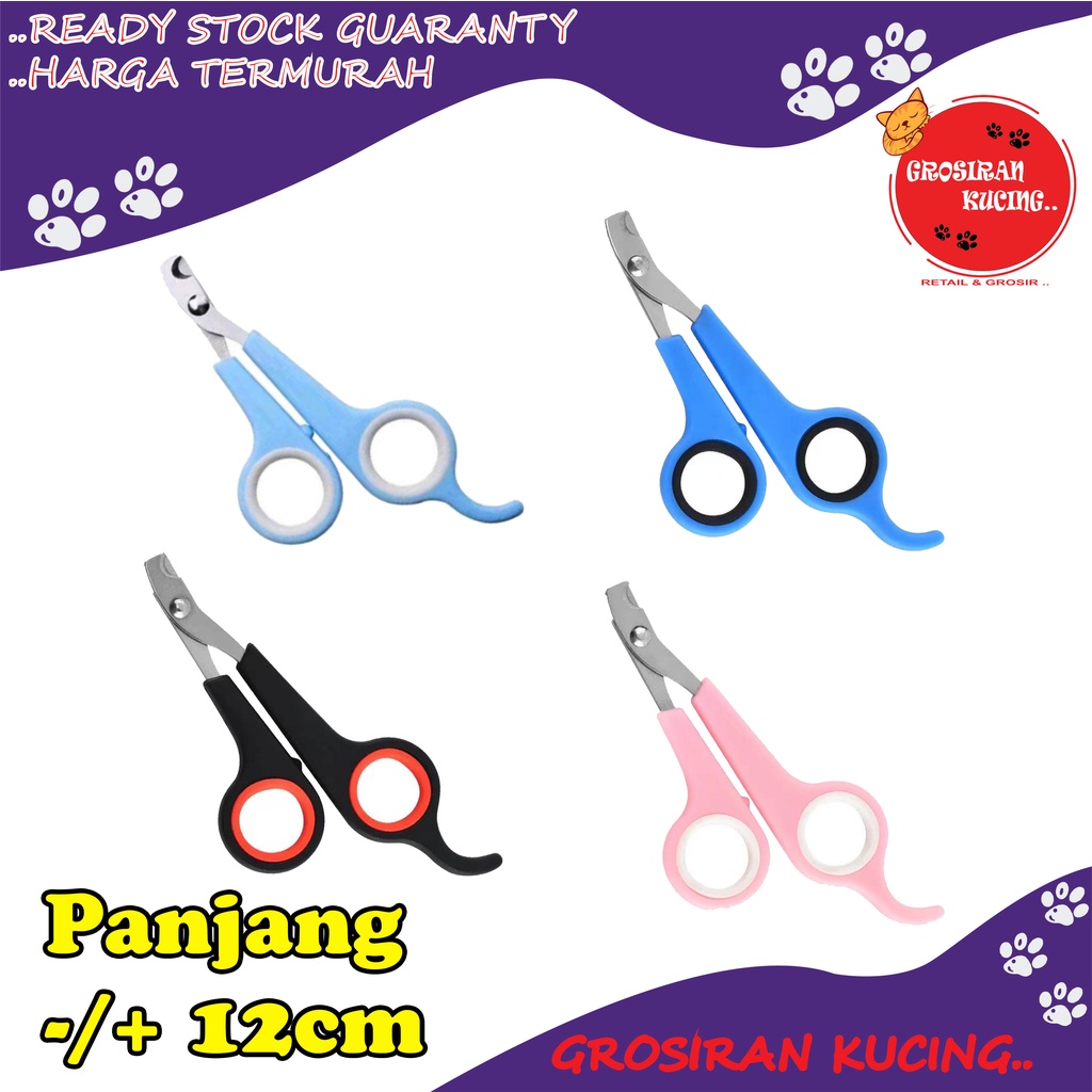 Gunting Kuku Kucing Anjing Marmut Stainless Steel