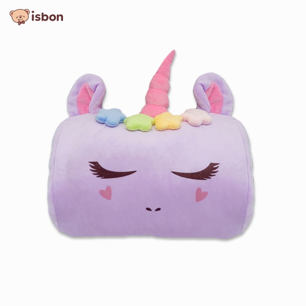 Boneka roll cushion unicorn bantal tangan kuda poni untuk anak bayi berbentuk karakter little pony yang dapat digunakan untuk traveling dan dibawa ke kantor dan sekolah untuk istirahat tidur siang-istana boneka