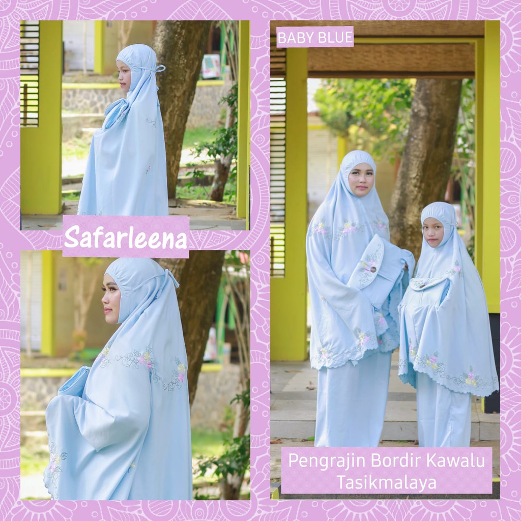 Mukena Alesya Couple Ibu Anak/Bahan Harga Grosir/Best Seller/Bisa COD