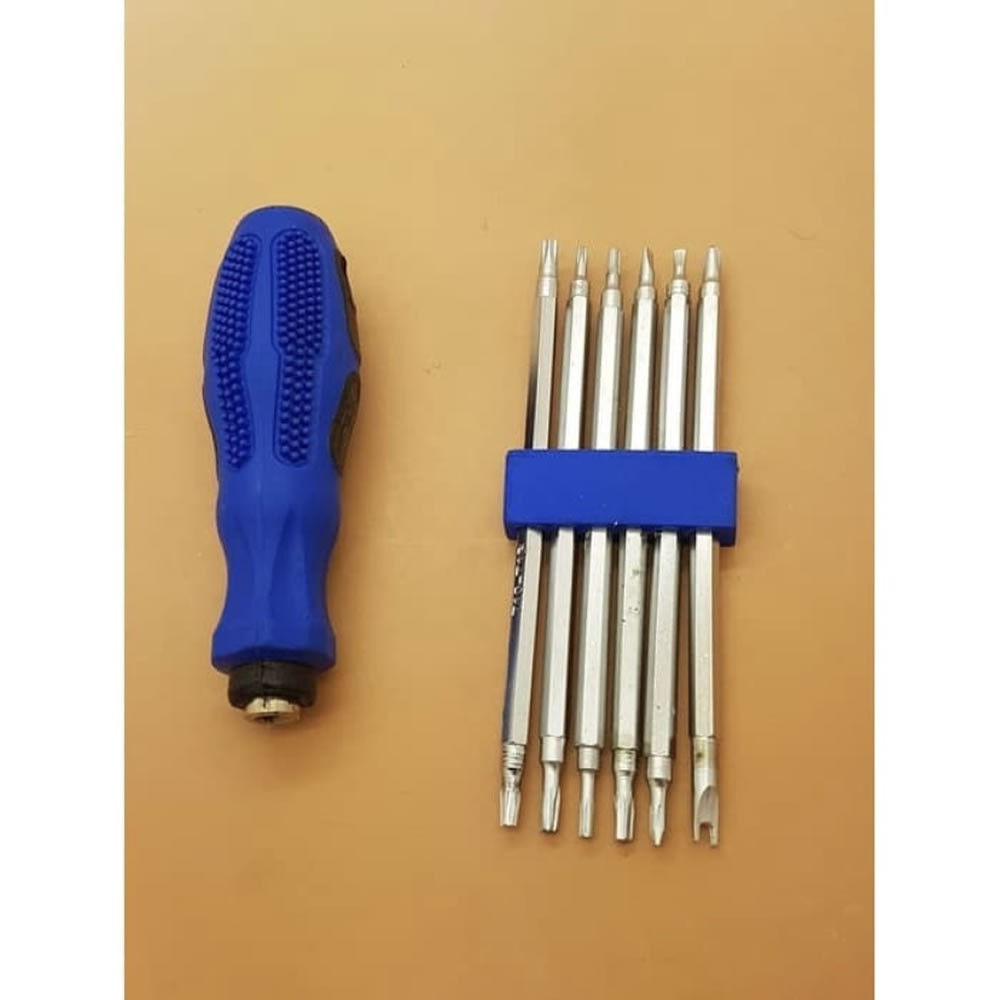 Obeng Set 7 Pcs Obeng Set 12 Mata JF-007 Screwdriver Bolak Balik