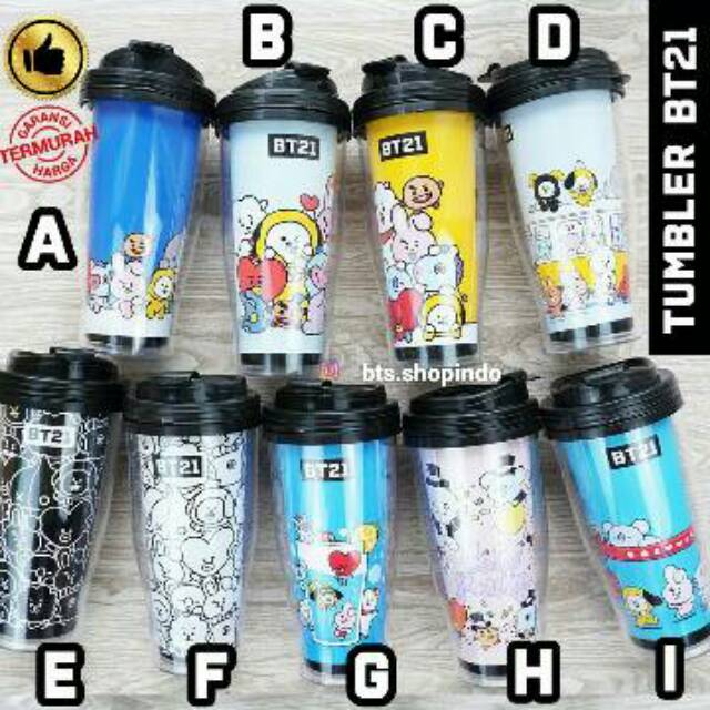 Tumbler ( Botol Minum ) BT21 BTS