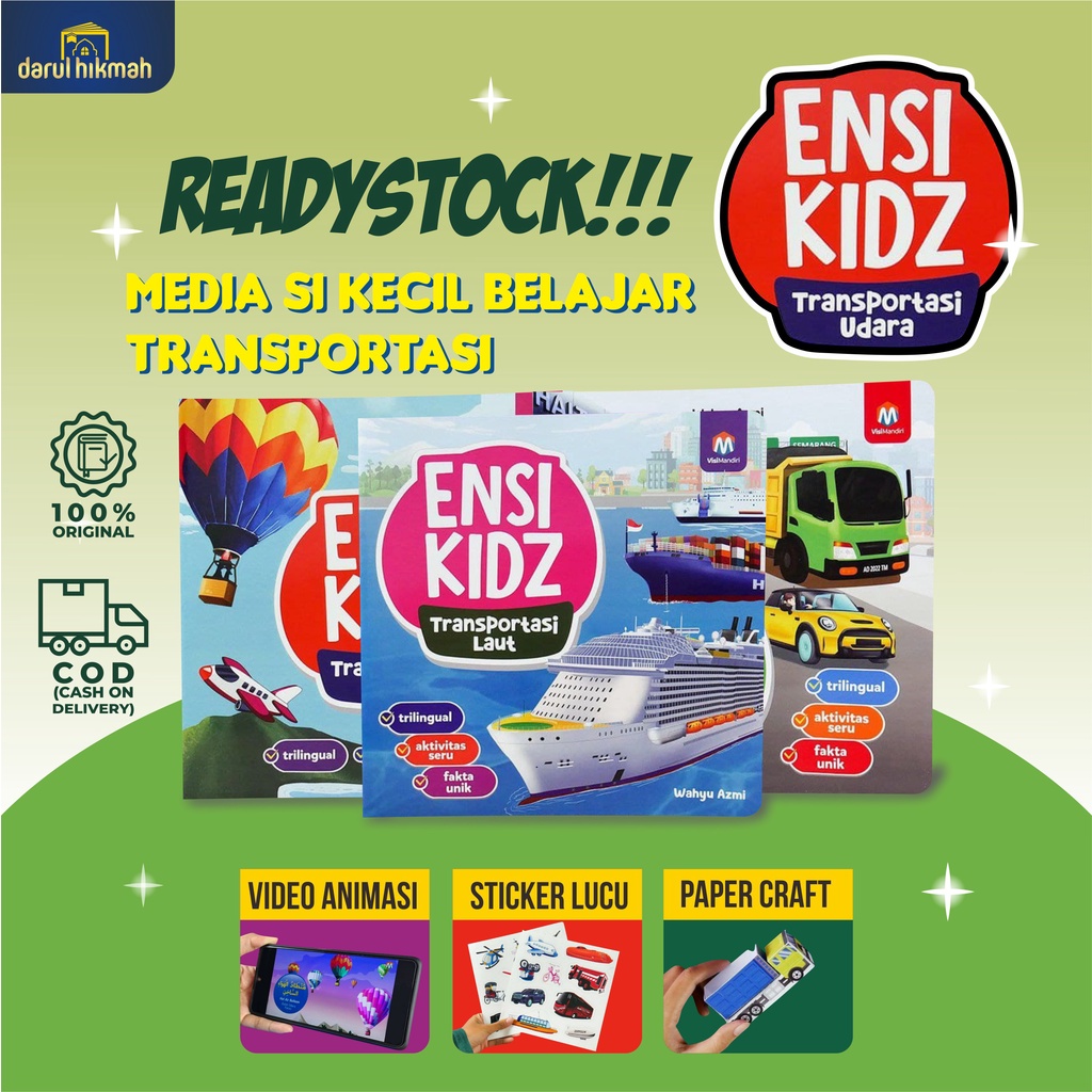 ENSIKIDZ Transportasi - Ziyad books