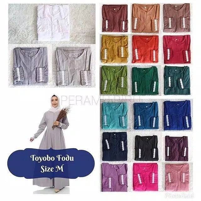 GAMIS TOYOBO FODU HIGH QUALITY
GAMIS TOYOBO  RENDA RAJUT