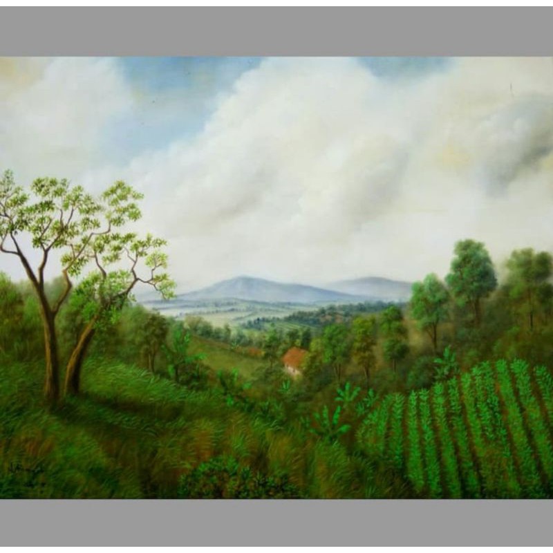 Lukisan Pemandangan Alam