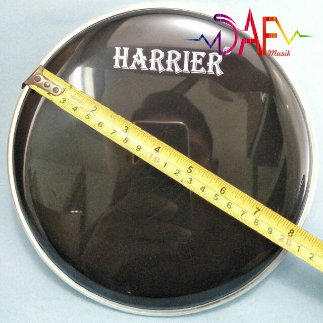 DrumHead Harrier Black 8"
