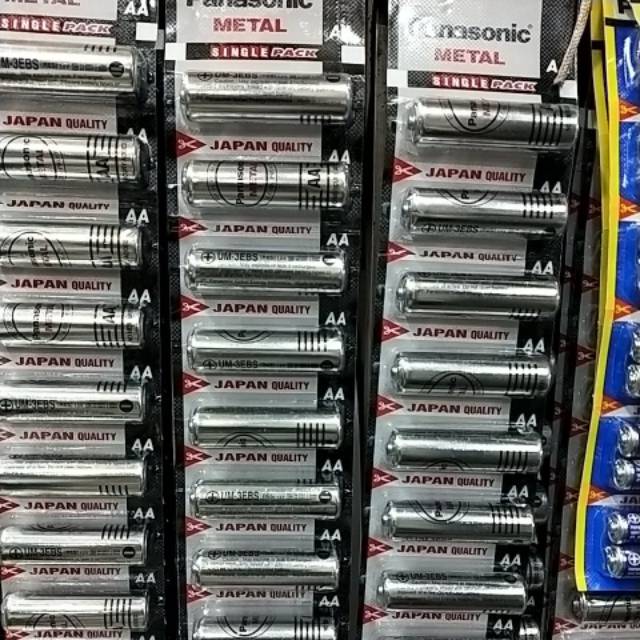 BATERAI PANASONIC AA METAL ( 1 PCS  )