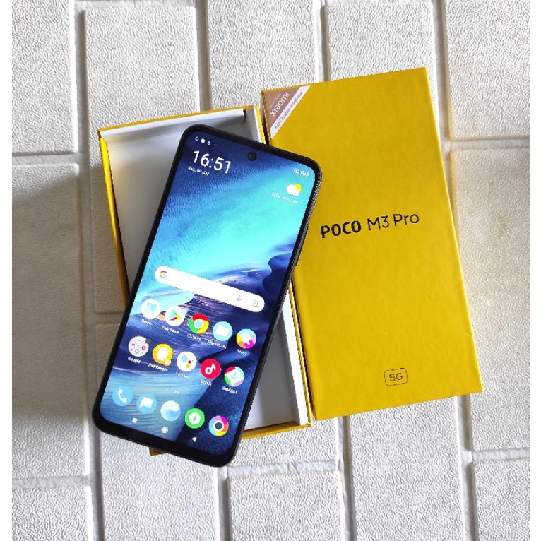 Second Xiaomi Poco M3 Pro 5G Ram 4GB 64GB