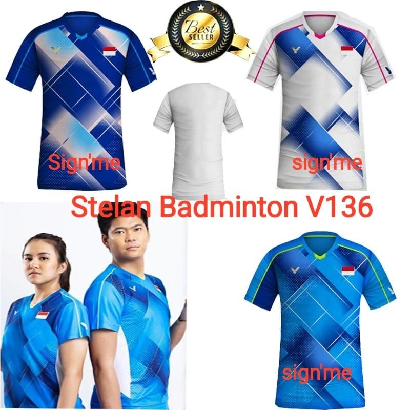 BAJU BADMINTON DEWASA ATASAN VICTOR V136