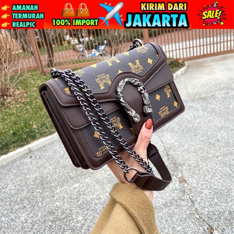 TI 3092 - TAS BATAM ASLI IMPORT MURAH TAS SELEMPANG WANITA KOREA FASHION KONDANGAN WANITA - F