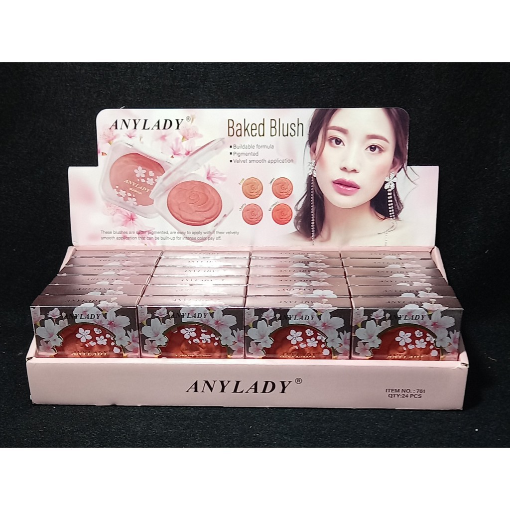 [ECER] BLUSH ON ANYLADY BAKED BLUSH NO.761