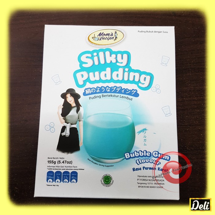 

Silky Pudding Mom's Recipe Tepung Premix Instan Bubblegum Permen Karet 155gr