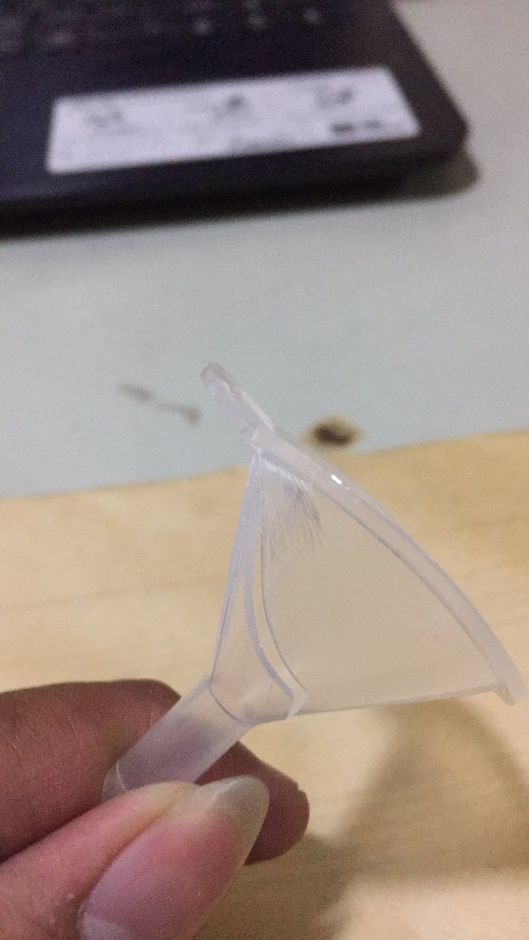 【cr】1pc Small Plastic For Perfume Diffuser Bottle Mini Liquid Oil Funnels Labs